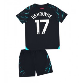 Baby Fußballbekleidung Manchester City Kevin De Bruyne #17 3rd Trikot 2023-24 Kurzarm (+ kurze hosen)